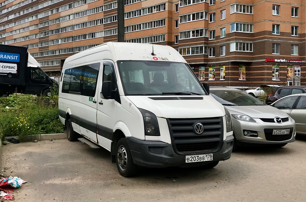 Санкт-Петербург, БТД-2219 (Volkswagen Crafter) № В 203 ВВ 178