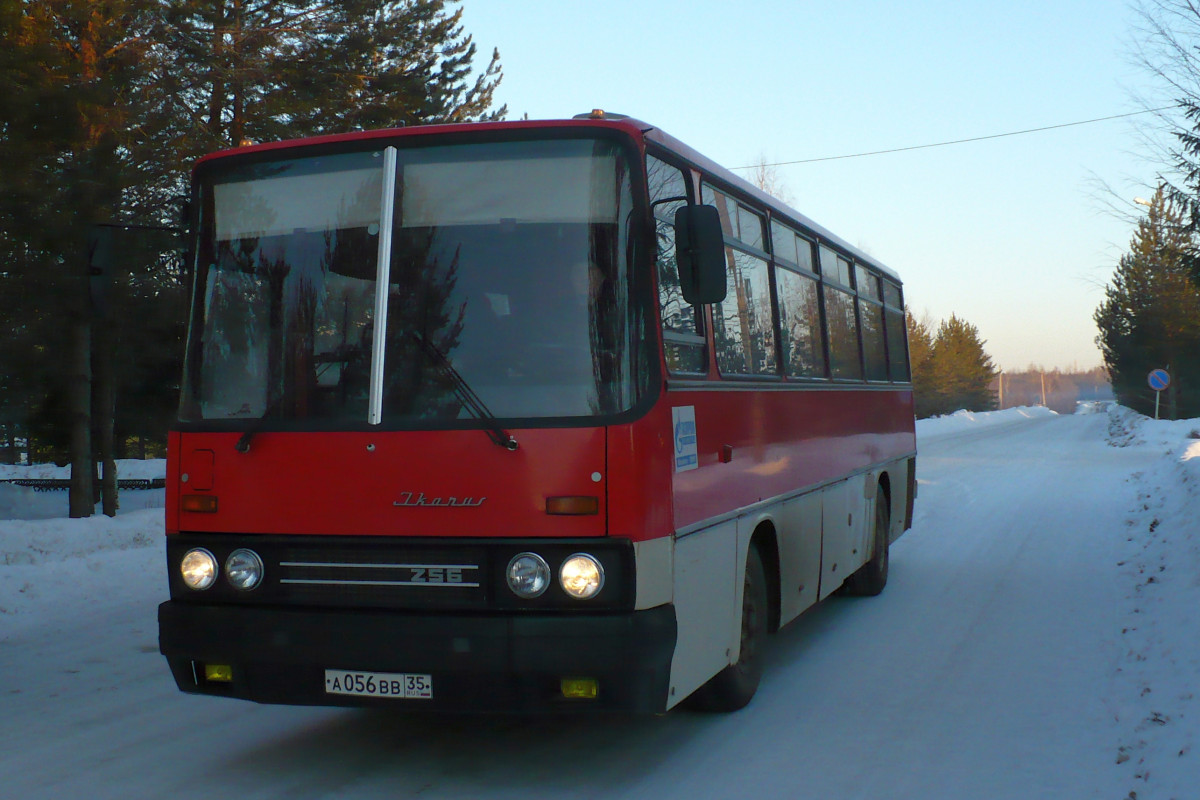 Вологодская область, Ikarus 256.74 № А 056 ВВ 35