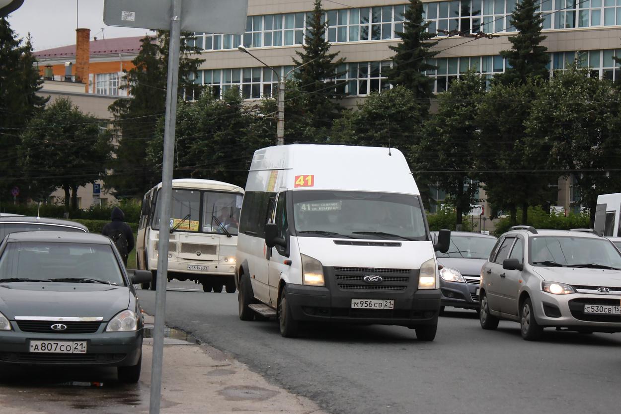 Чувашия, Sollers Bus B-CF (Ford Transit) № М 956 СВ 21