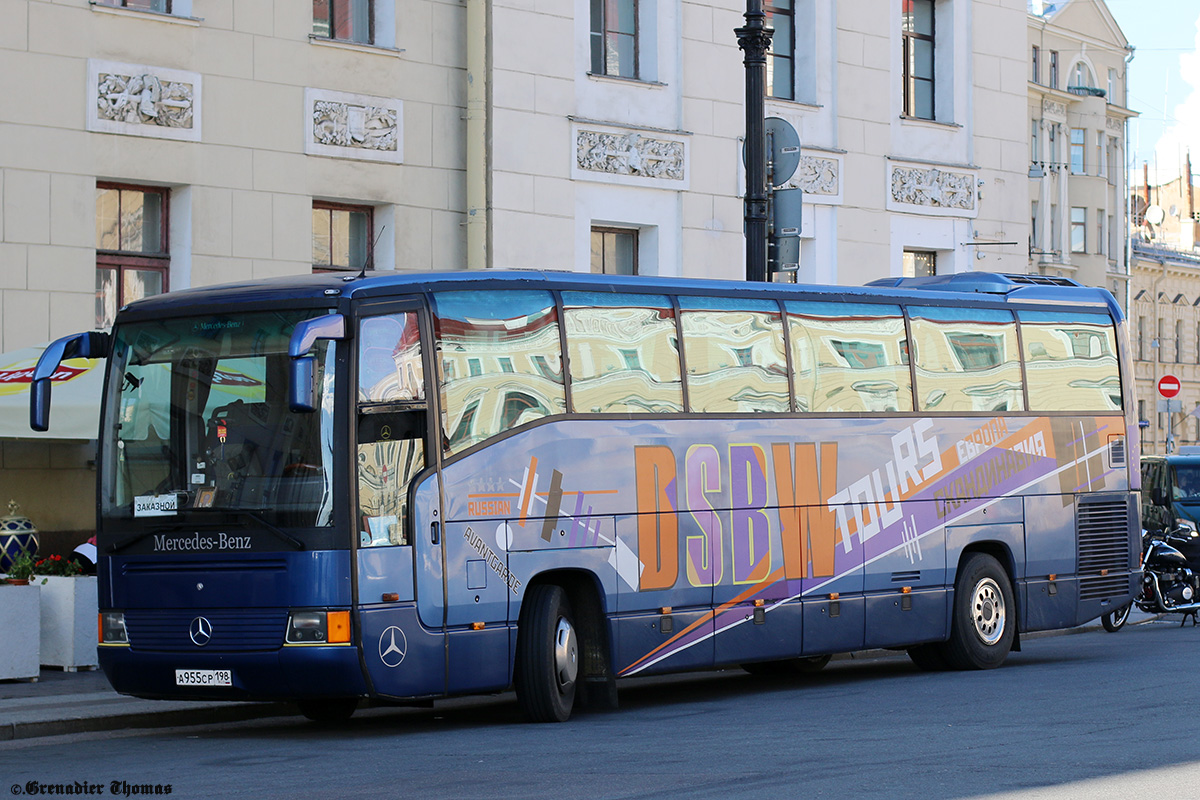 Vladimir region, Mercedes-Benz O404-15RHD-L Nr. А 955 СР 198