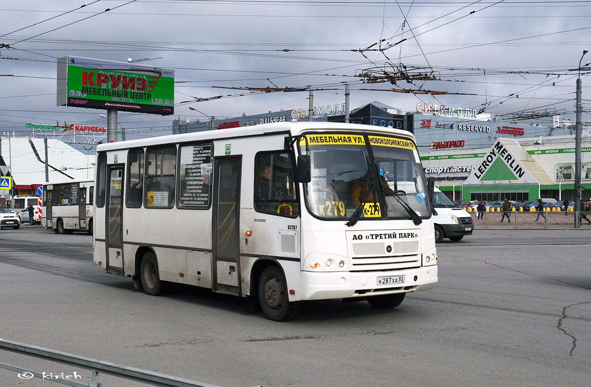 Санкт-Петербург, ПАЗ-320402-05 № К 287 ХА 82