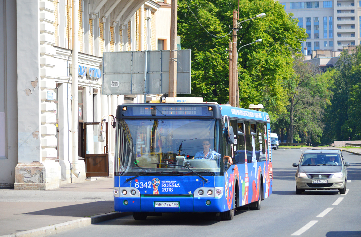 Санкт-Петербург, ЛиАЗ-5292.60 № 6342