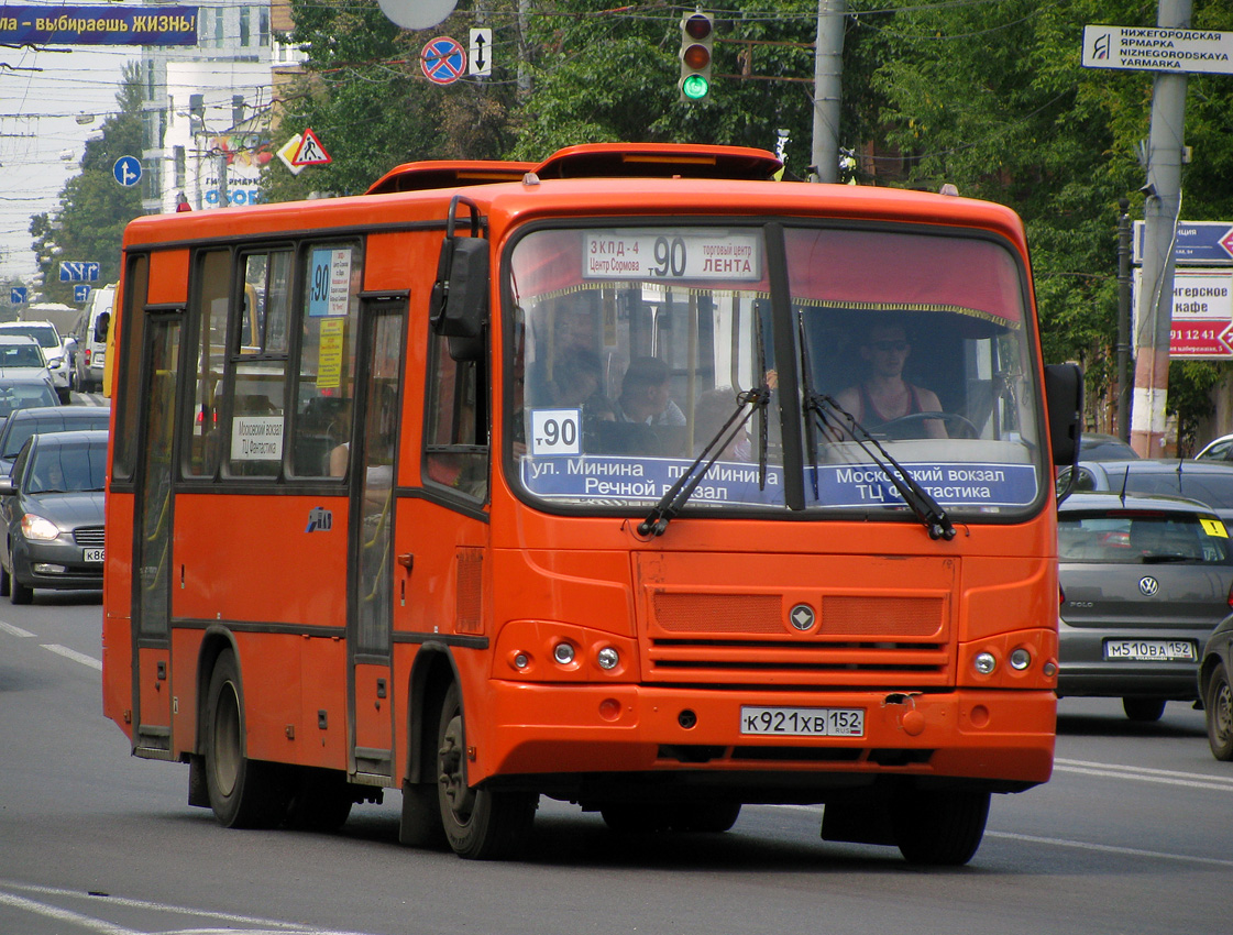 Нижегородская область, ПАЗ-320402-05 № К 921 ХВ 152