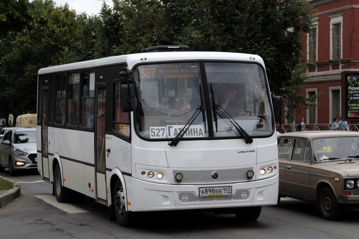 Ленинградская область, ПАЗ-320412-05 "Вектор" № А 898 ВВ 147