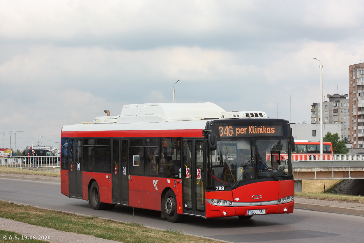 Литва, Solaris Urbino III 12 CNG № 788