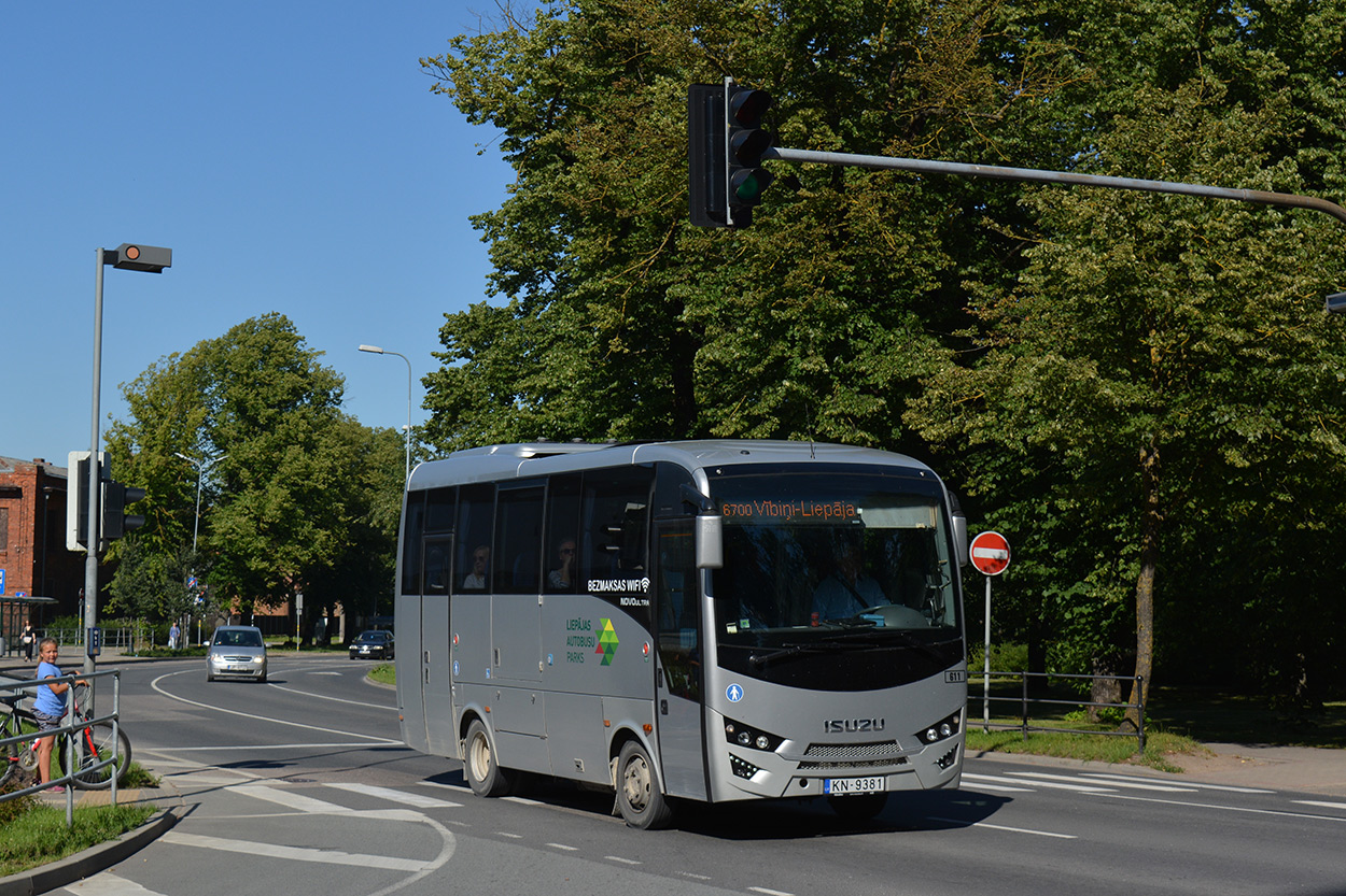 Lotyšsko, Anadolu Isuzu Novo Ultra č. 611