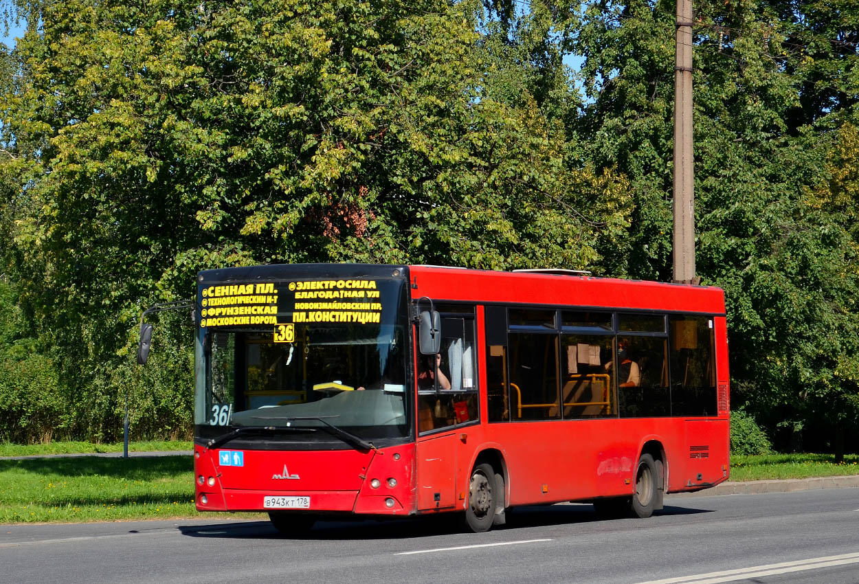 Санкт-Петербург, МАЗ-206.067 № В 943 КТ 178