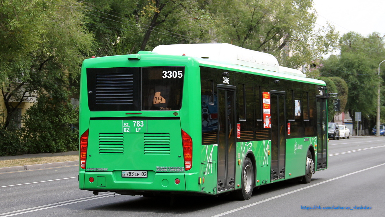 Алматы, Zhong Tong LCK6125HGAN № 3305