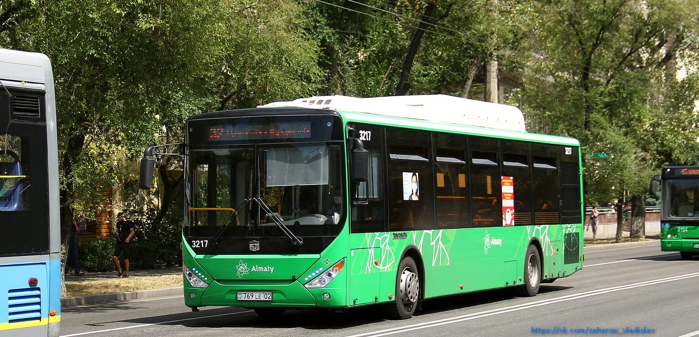 Алматы, Zhong Tong LCK6125HGAN № 3217