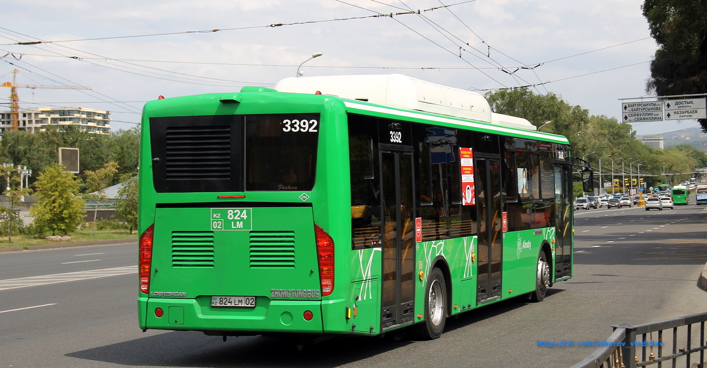 Алматы, Zhong Tong LCK6125HGAN № 3392