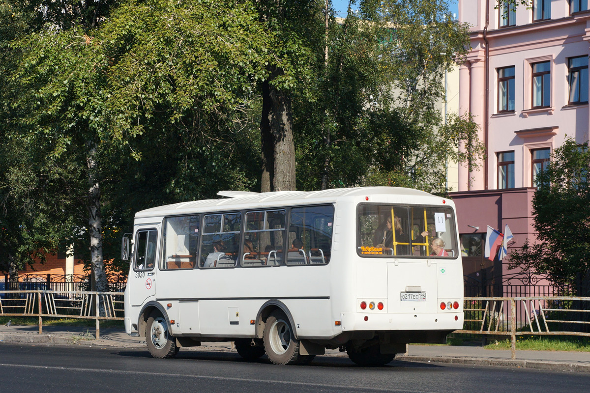 Архангельская область, ПАЗ-320540-22 № 3020