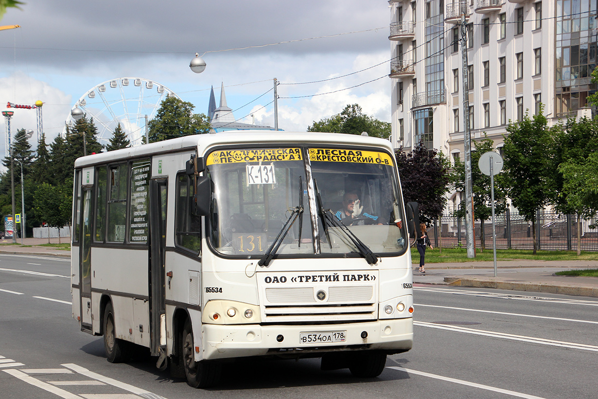 Санкт-Петербург, ПАЗ-320402-05 № В 534 ОА 178