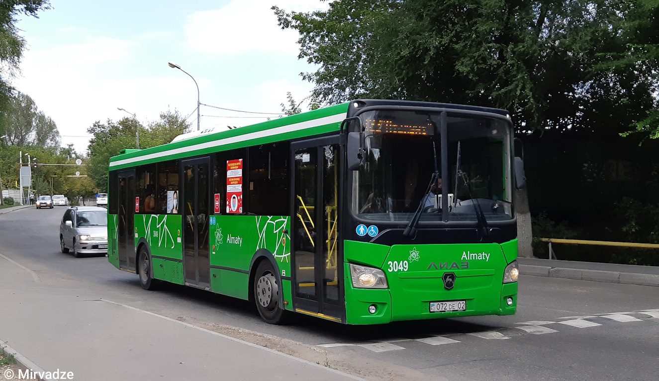 Almaty, LiAZ-5293.60 Nr. 3049