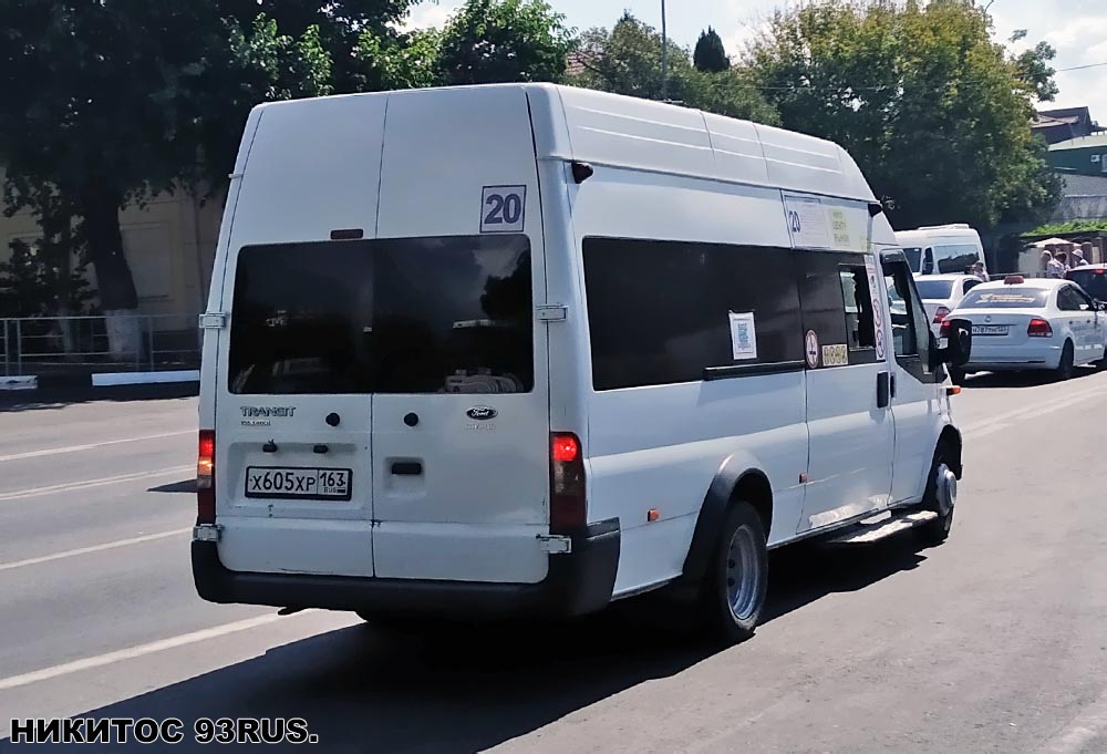 Krasnodar region, Nizhegorodets-222709  (Ford Transit) № Х 605 ХР 163