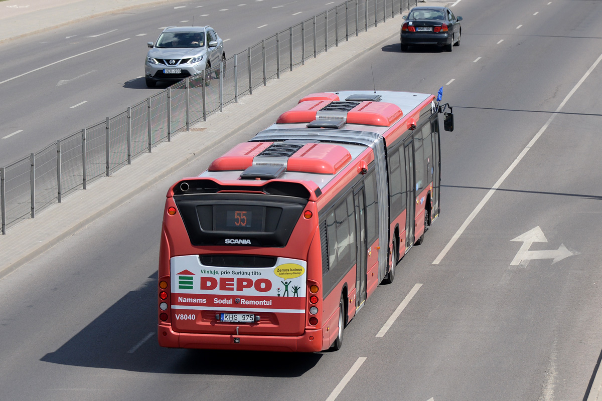 Литва, Scania Citywide LFA № V8040