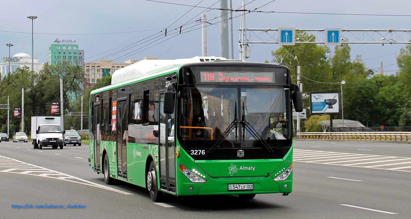 Алматы, Zhong Tong LCK6125HGAN № 3276