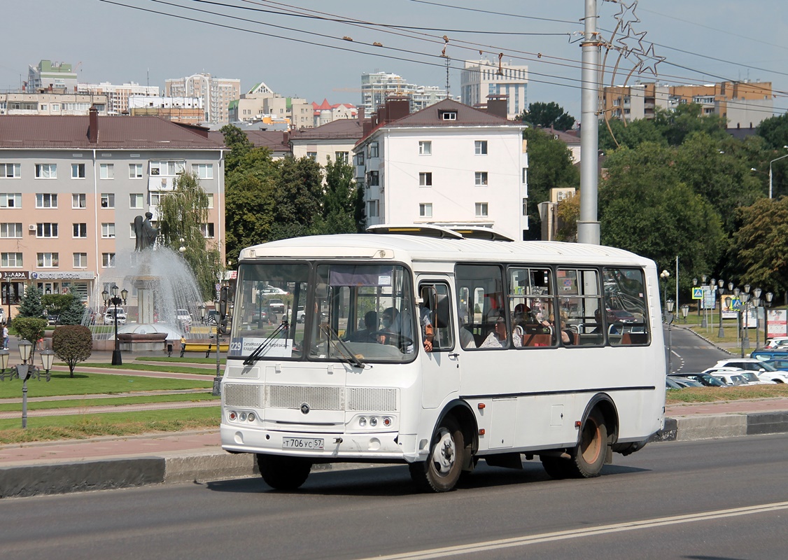 Belgorod region, PAZ-32054 # Т 706 УС 57