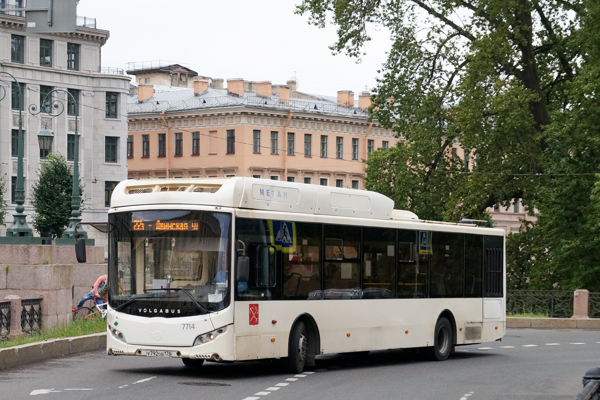 Санкт-Петербург, Volgabus-5270.G2 (CNG) № 7714