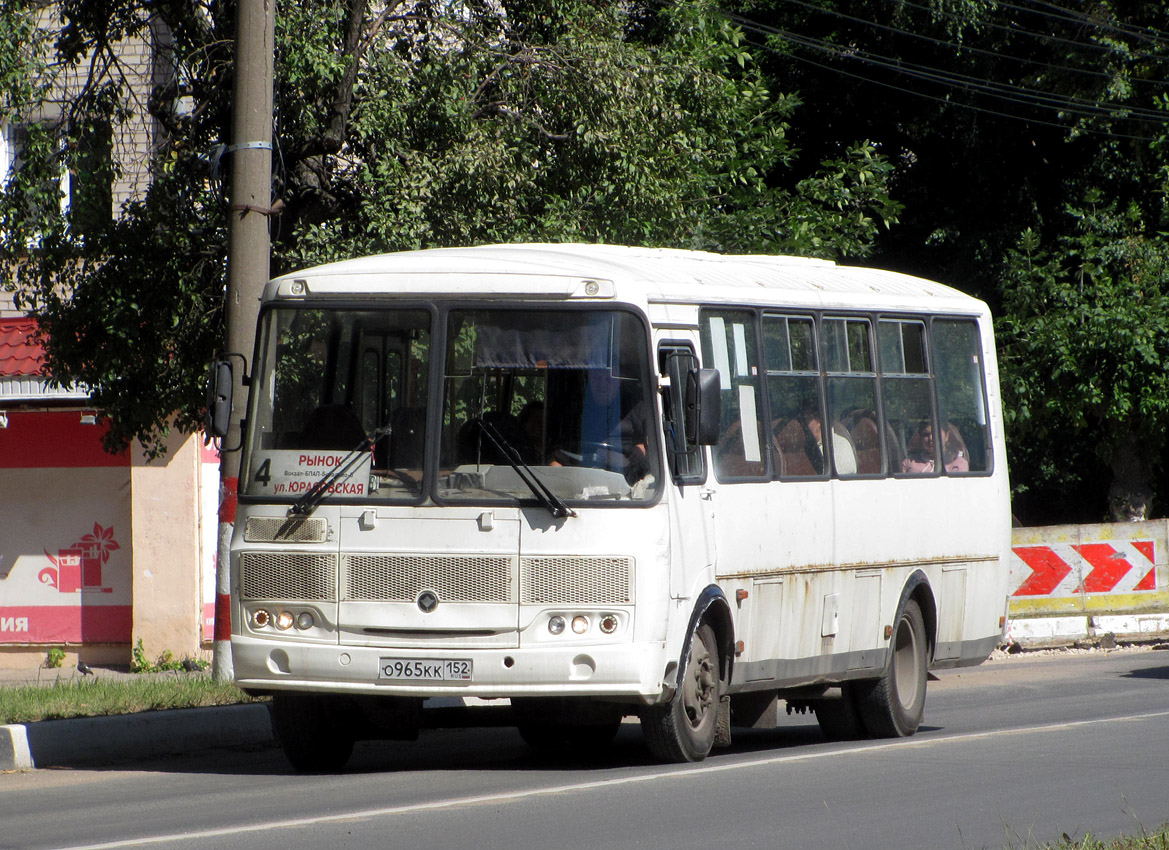 Нижегородская область, ПАЗ-4234 № О 965 КК 152