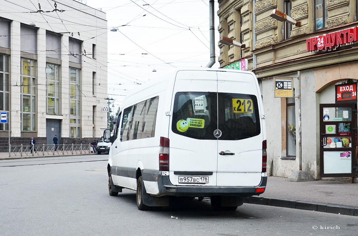 Санкт-Петербург, Луидор-22360C (MB Sprinter) № В 957 ВС 178