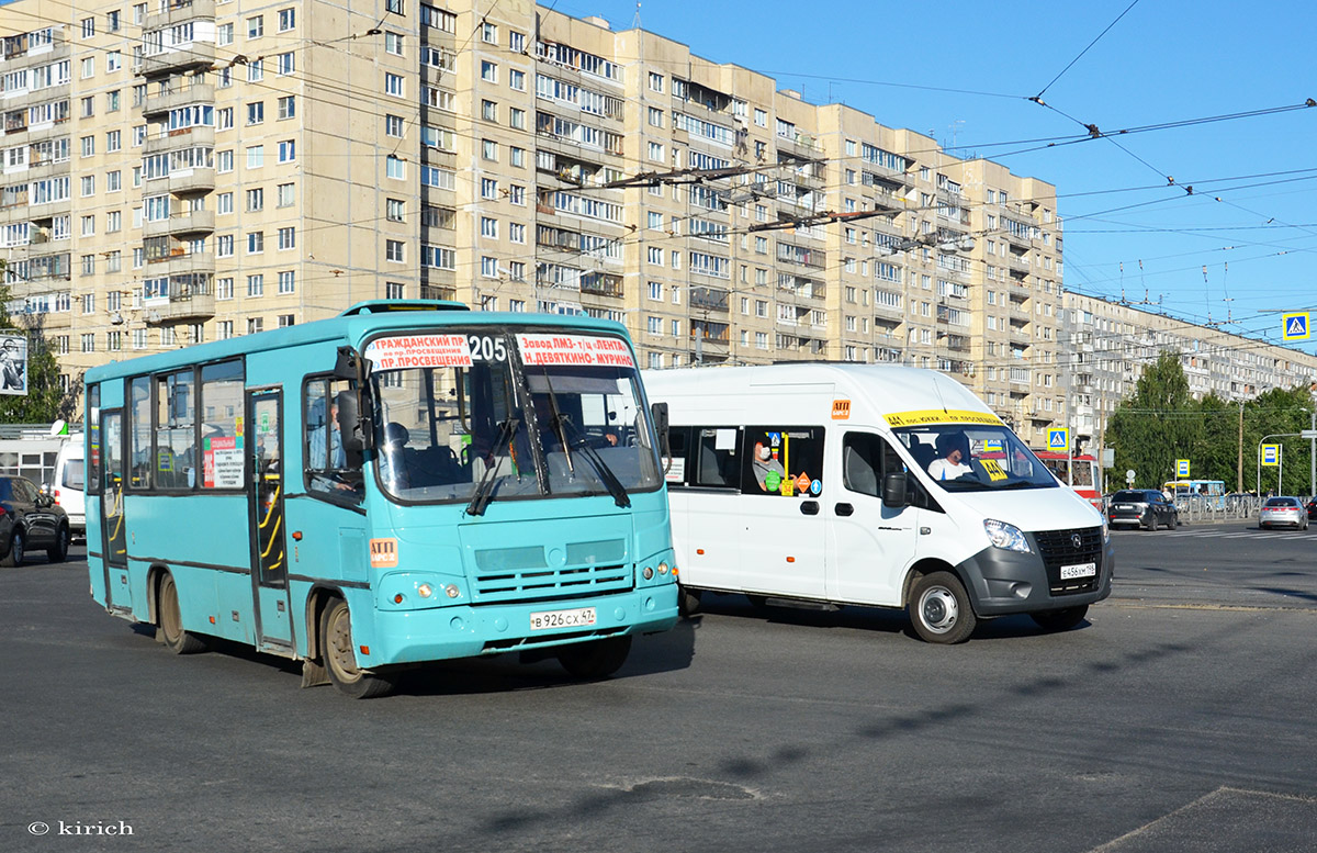 Санкт-Петербург, ПАЗ-320402-05 № В 926 СХ 47