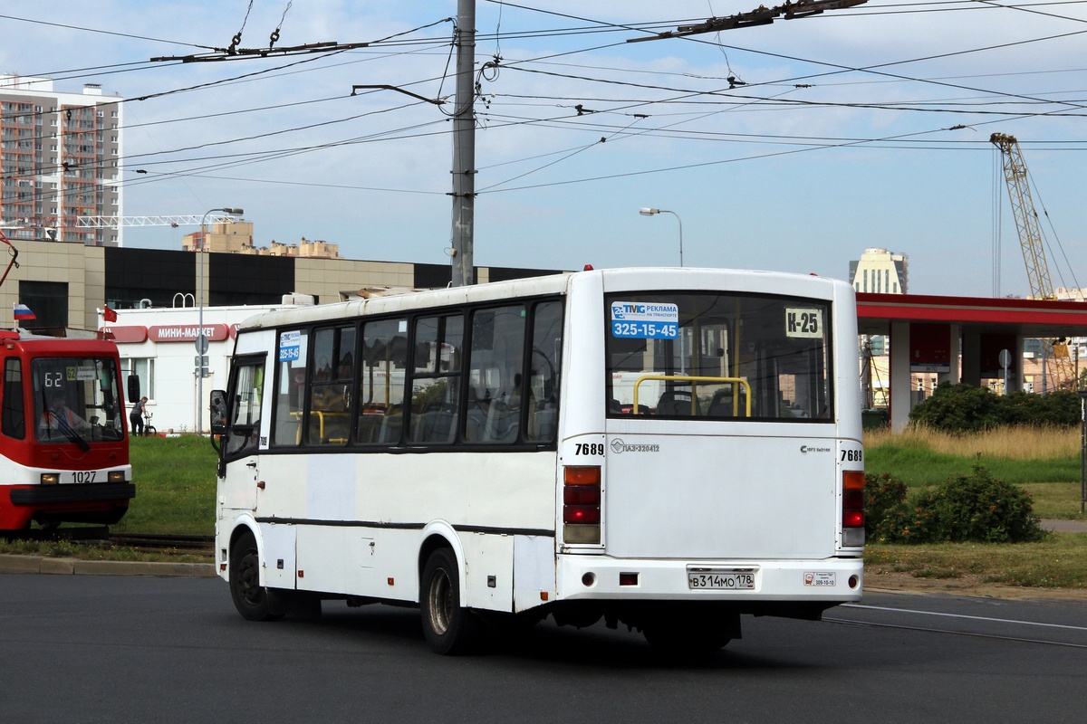 Санкт-Петербург, ПАЗ-320412-05 № 7689