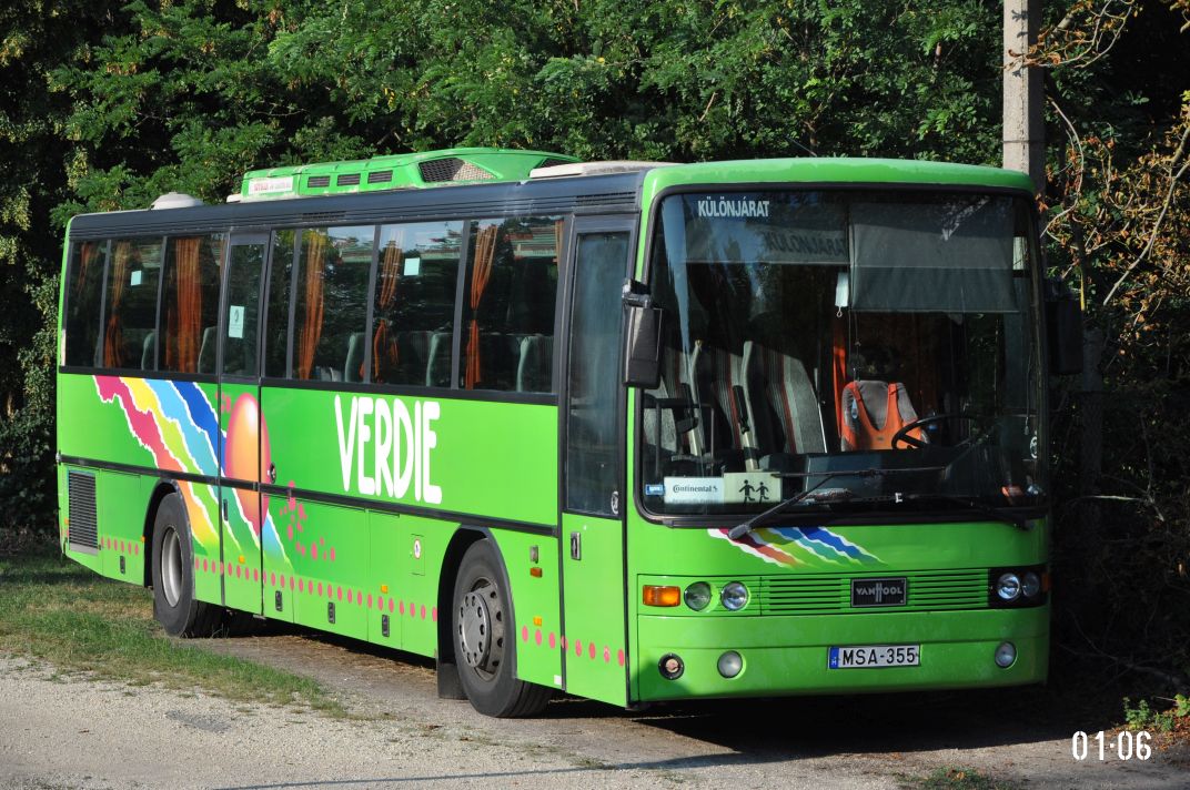 Венгрия, Van Hool T815CL Integral № MSA-355