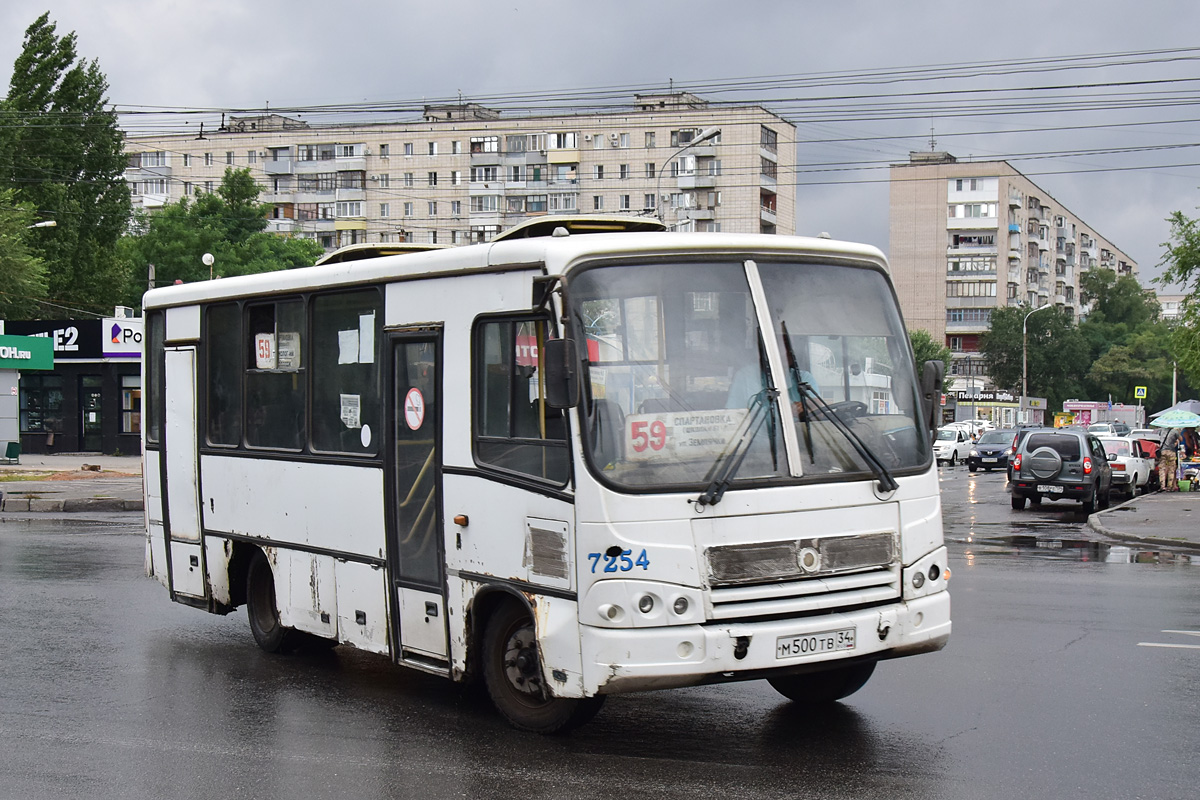 Волгоградская область, ПАЗ-320402-03 № 7254