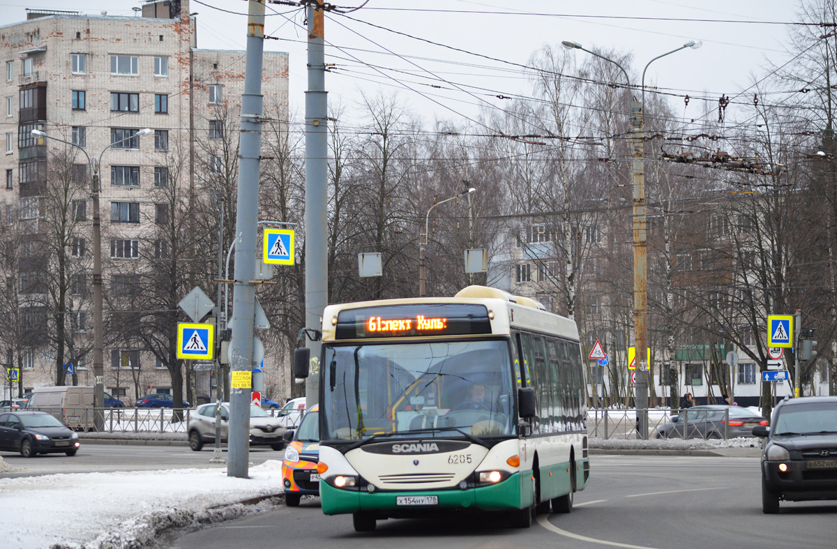 Санкт-Петербург, Scania OmniLink I (Скания-Питер) № 6205