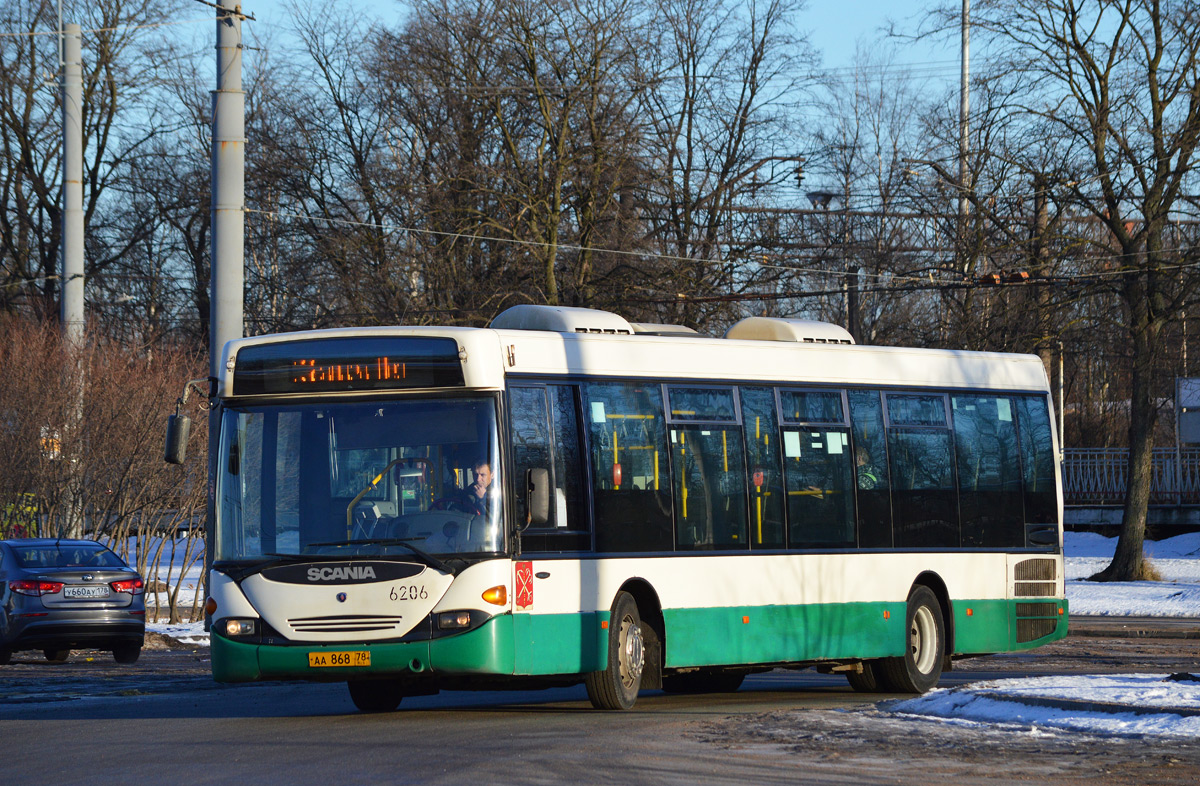 Санкт-Петербург, Scania OmniLink I (Скания-Питер) № 6206