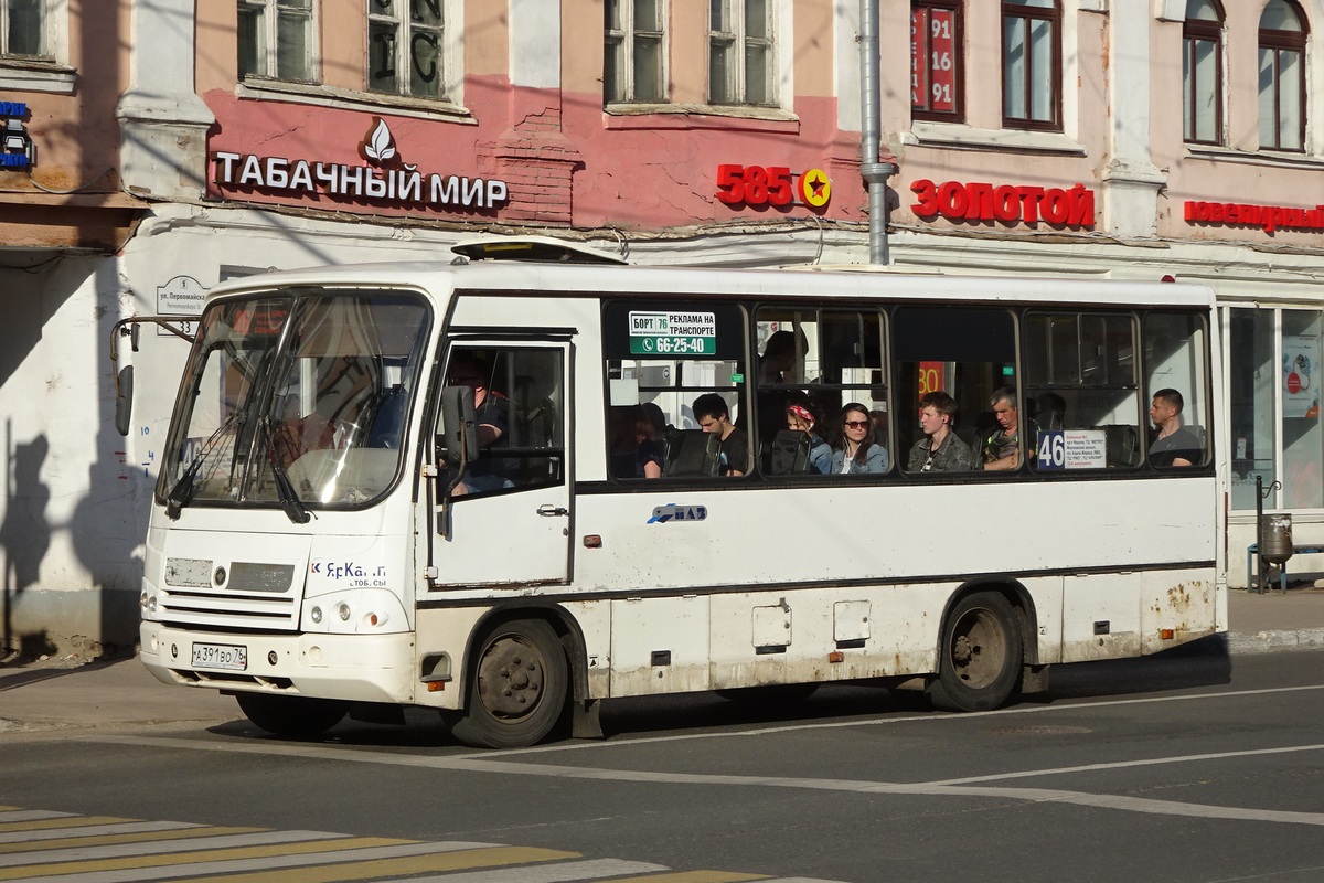 Ярославская область, ПАЗ-320402-05 № А 391 ВО 76