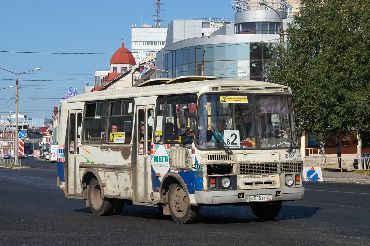 Архангельская область, ПАЗ-32054 № 4203