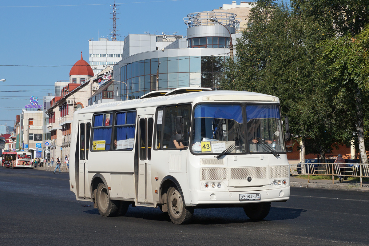 Архангельская область, ПАЗ-32054 № О 508 АН 29