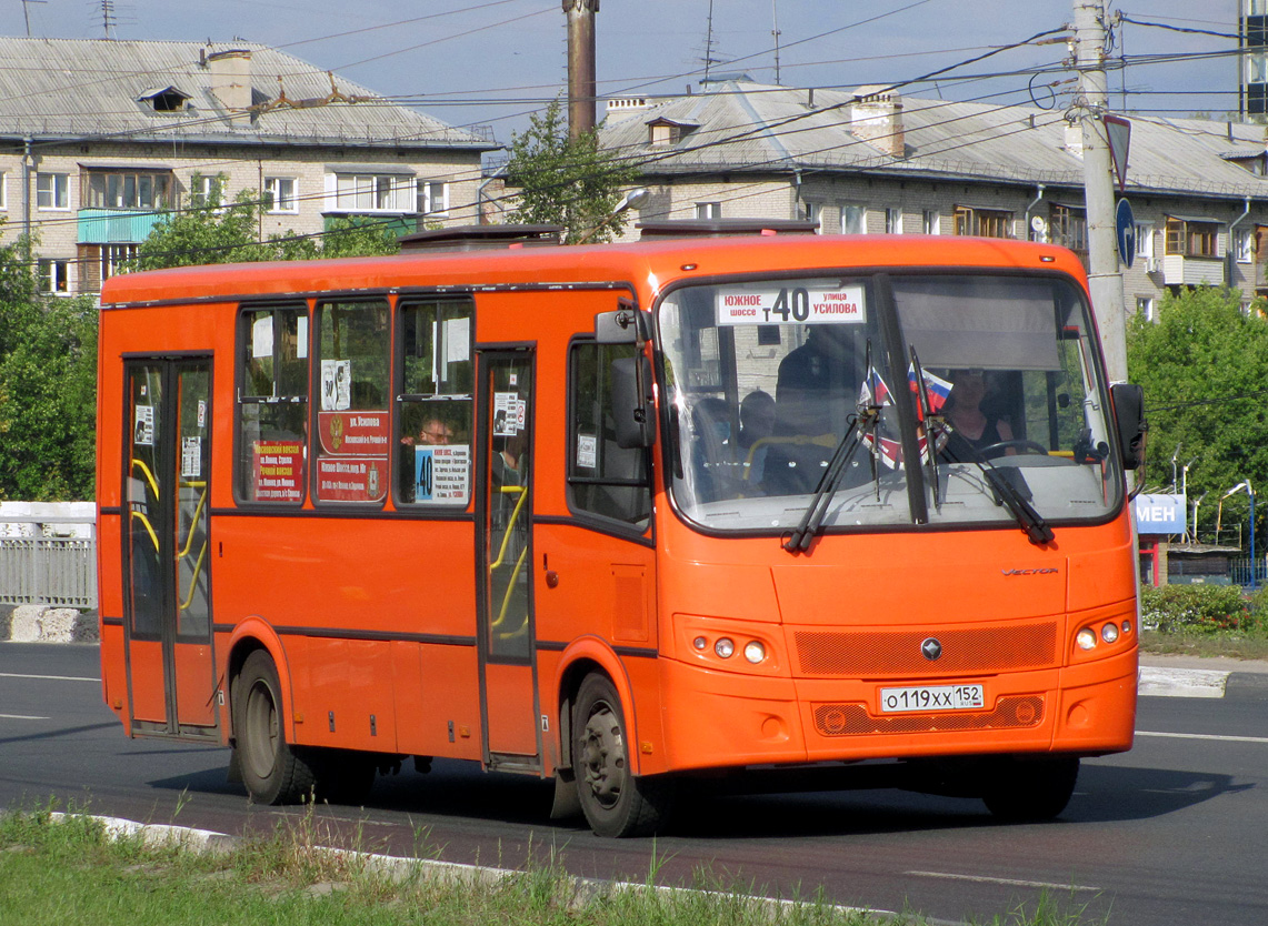 Нижегородская область, ПАЗ-320414-05 "Вектор" № О 119 ХХ 152