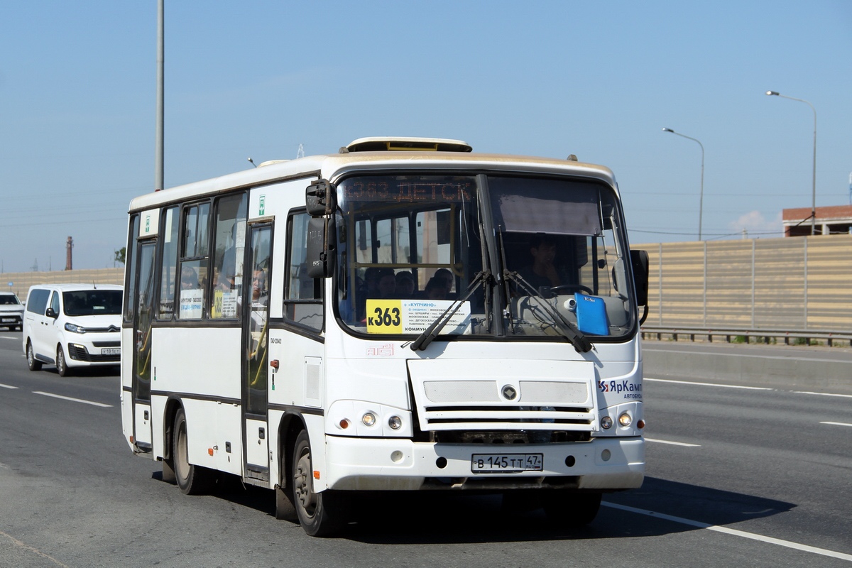 Санкт-Петербург, ПАЗ-320402-05 № В 145 ТТ 47