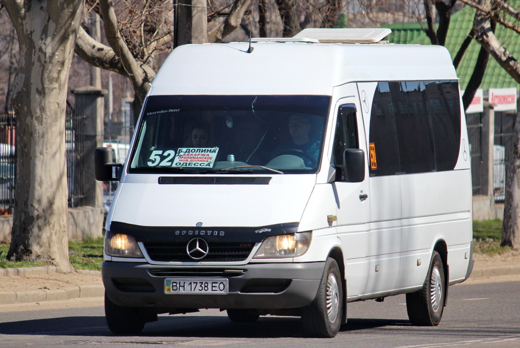 Одесская область, Mercedes-Benz Sprinter W903 313CDI № BH 1738 EO