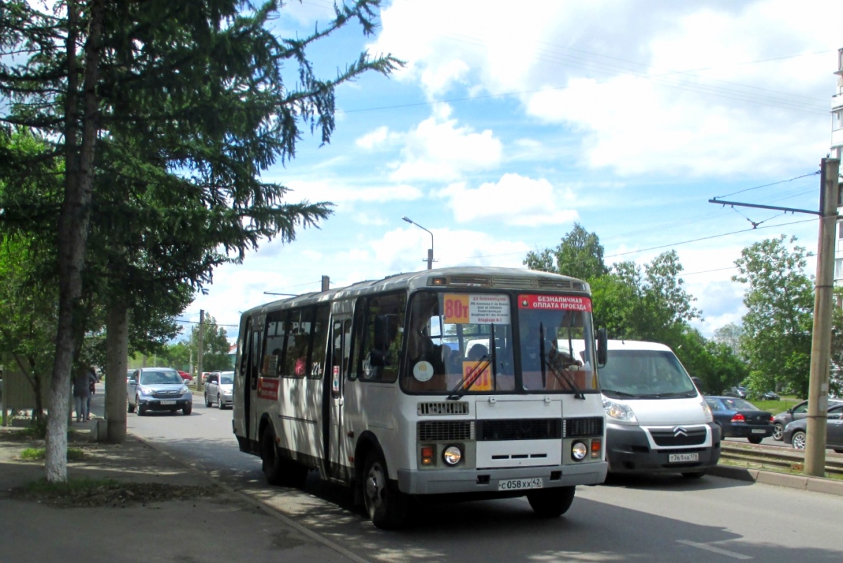 Кемеровская область - Кузбасс, ПАЗ-4234 № 221