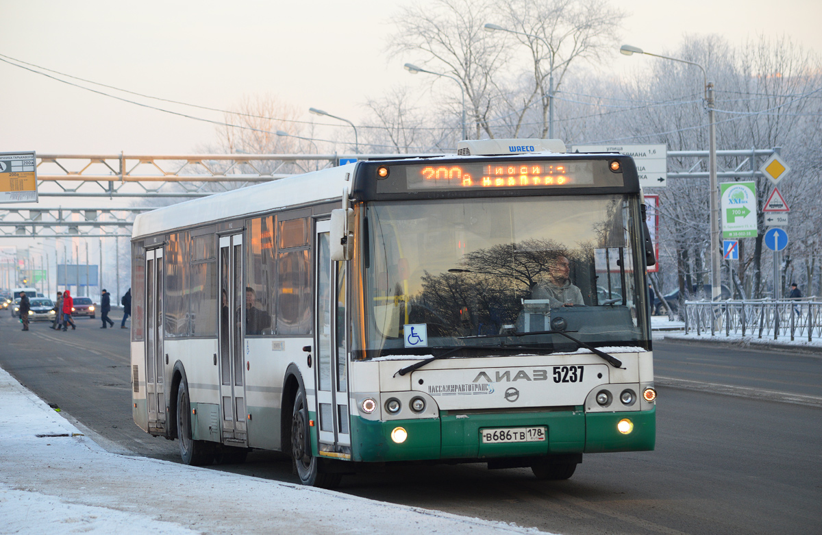 Санкт-Петербург, ЛиАЗ-5292.60 № 5237