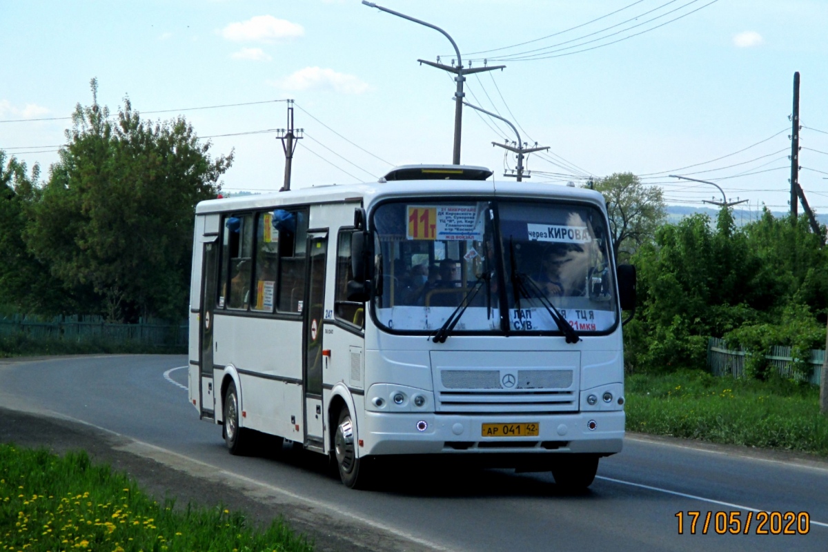 Кемеровская область - Кузбасс, ПАЗ-320412-05 № 247