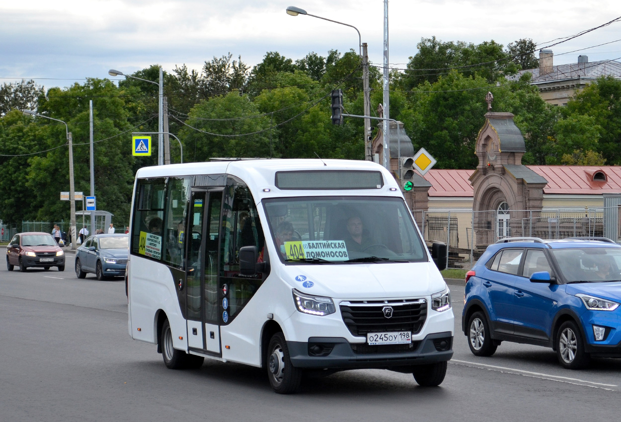 Санкт-Петербург, ГАЗ-A68R52 City № О 245 ОУ 198 — Фото — Автобусный  транспорт