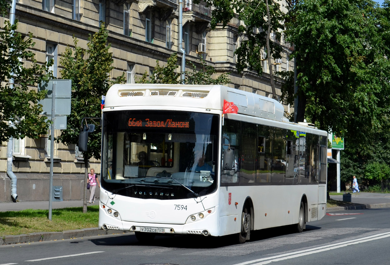 Санкт-Петербург, Volgabus-5270.G2 (CNG) № 7594