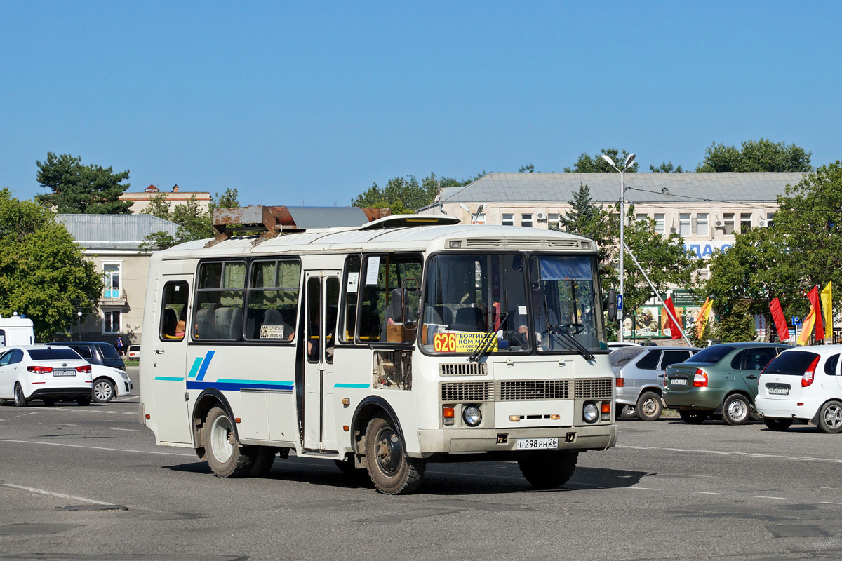 Ставропольский край, ПАЗ-32053 № Н 298 РН 26