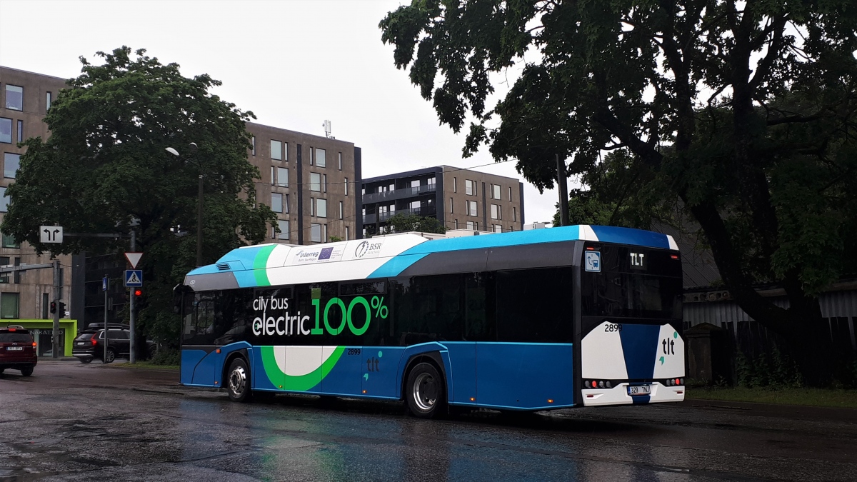 Эстония, Solaris Urbino IV 12 electric № 2899