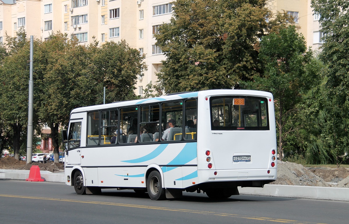 Белгородская область, ПАЗ-320412-04 "Вектор" № О 270 РН 31