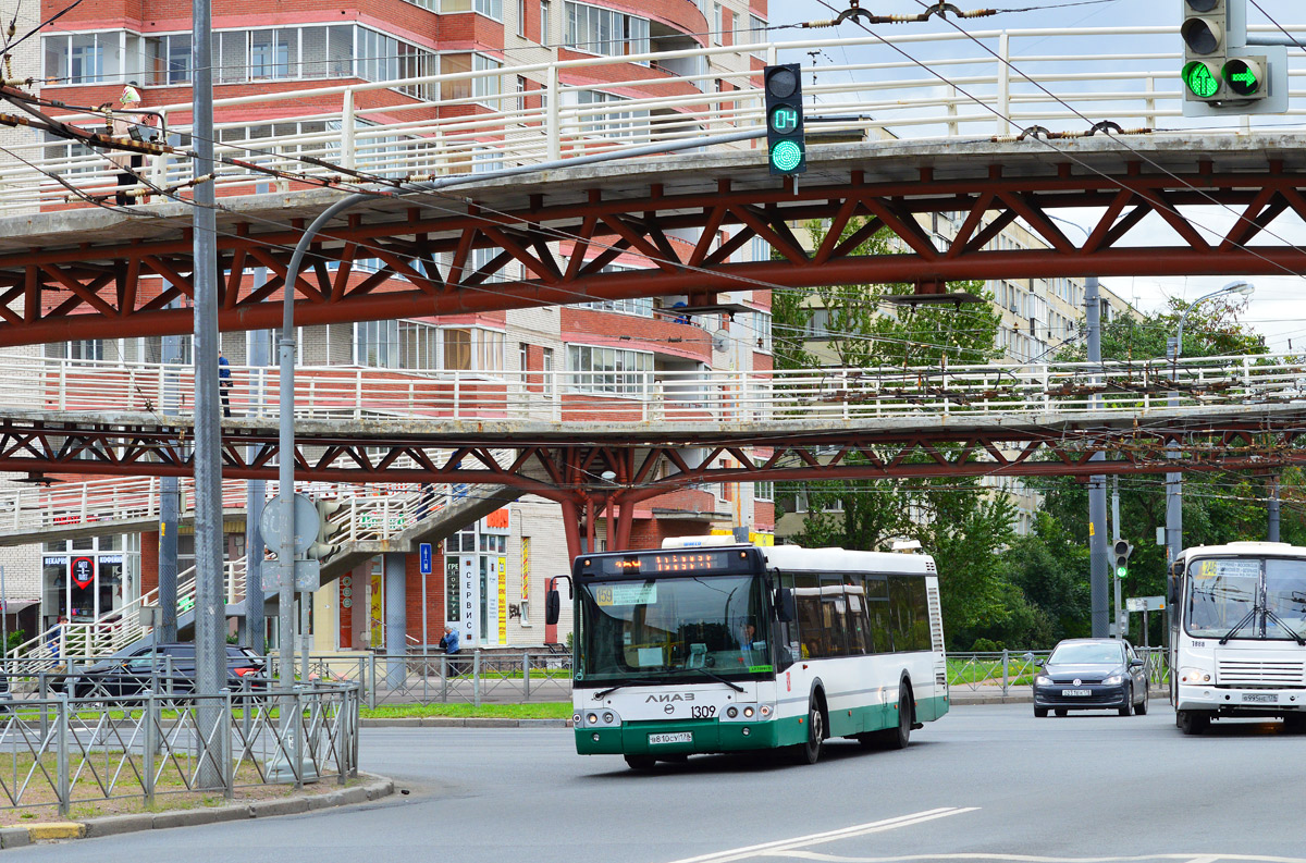 Санкт-Петербург, ЛиАЗ-5292.60 № 1309