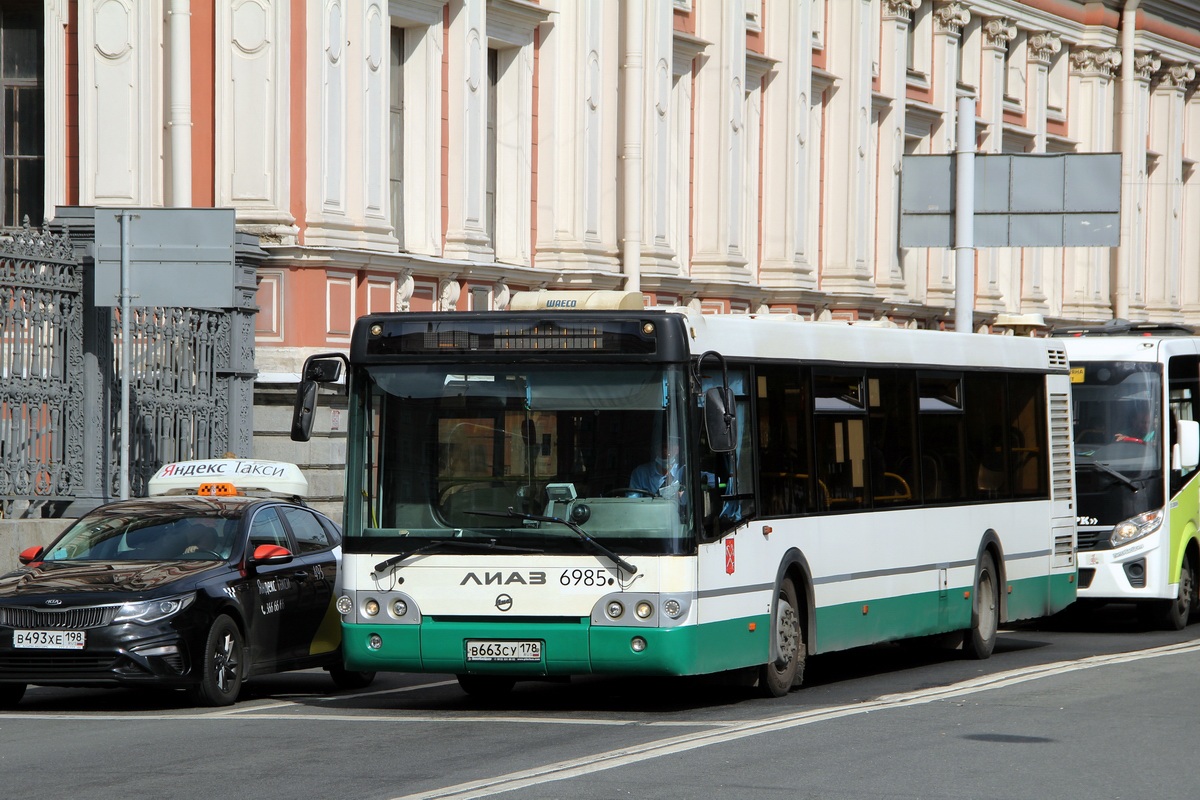 Санкт-Петербург, ЛиАЗ-5292.60 № 6985