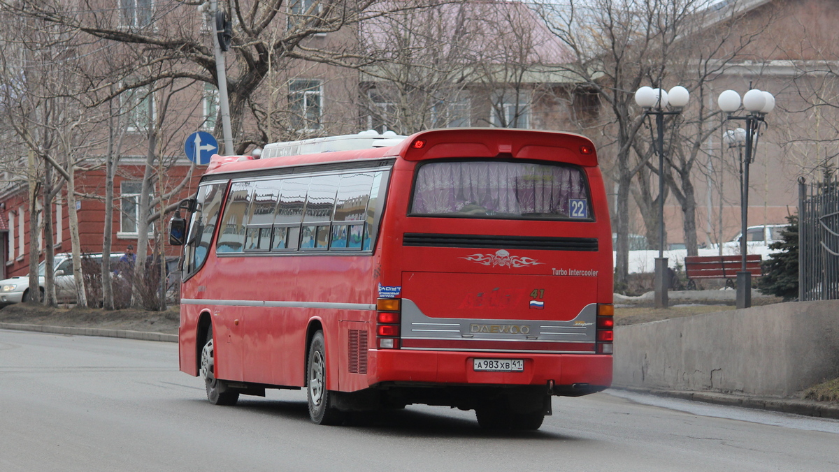 Камчатский край, Daewoo BH116 Royal Luxury № А 983 ХВ 41