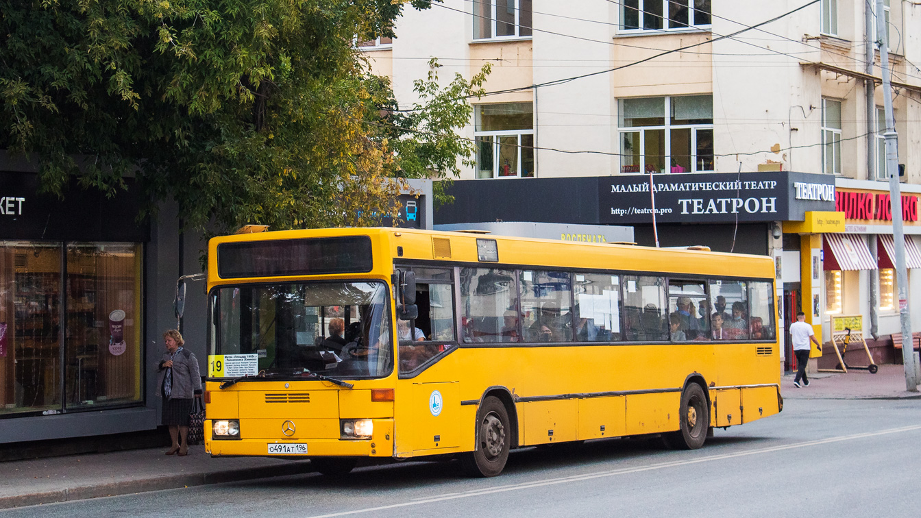 Свердловская область, Mercedes-Benz O405N № О 491 АТ 196