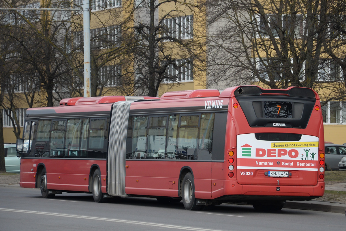 Литва, Scania Citywide LFA № V8030