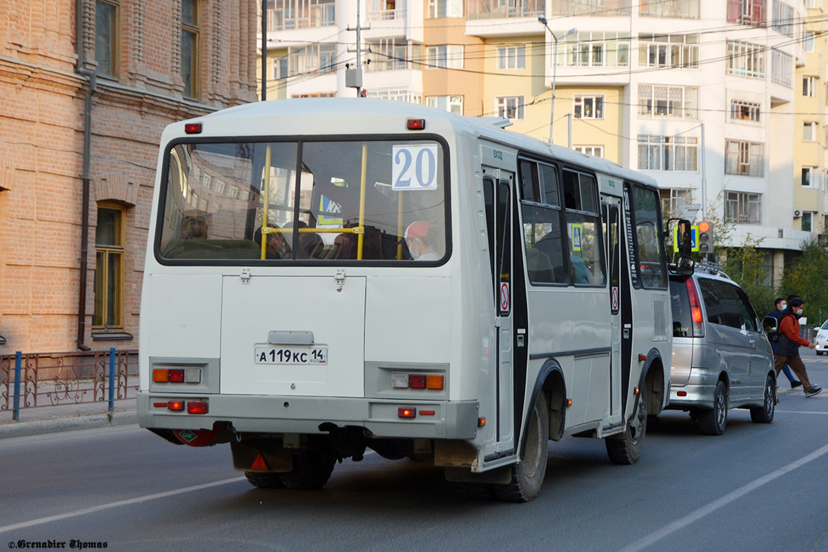 Саха (Якутия), ПАЗ-32054 № А 119 КС 14